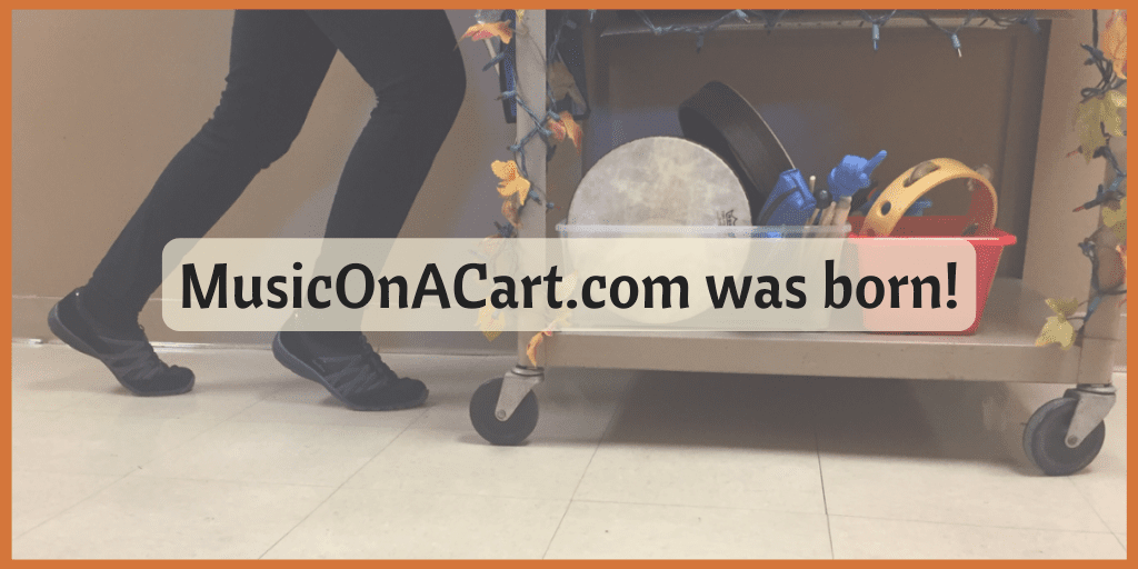 The ultimate resource to help you rock as you roll, teaching music from a cart! | www.MusicOnACart.com
