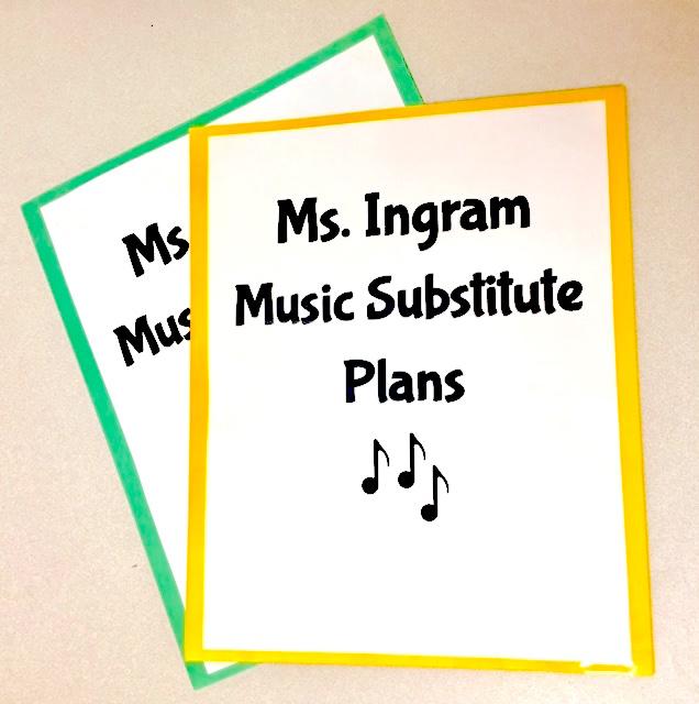 Teaching music from a cart? Here's my go-to music lesson activity for substitute lesson plans. | www.MusicOnACart.com